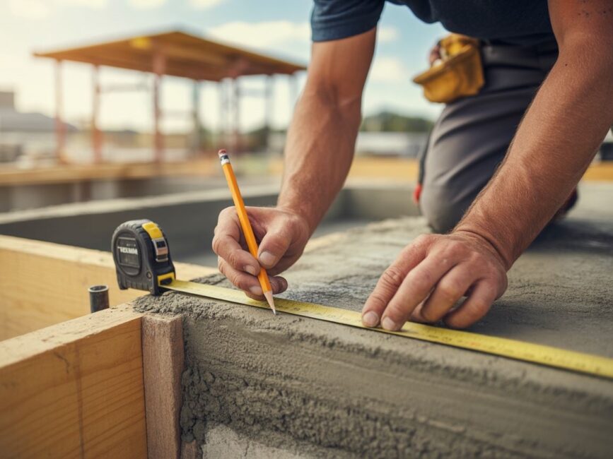 Schemat zapotrzebowania betonu