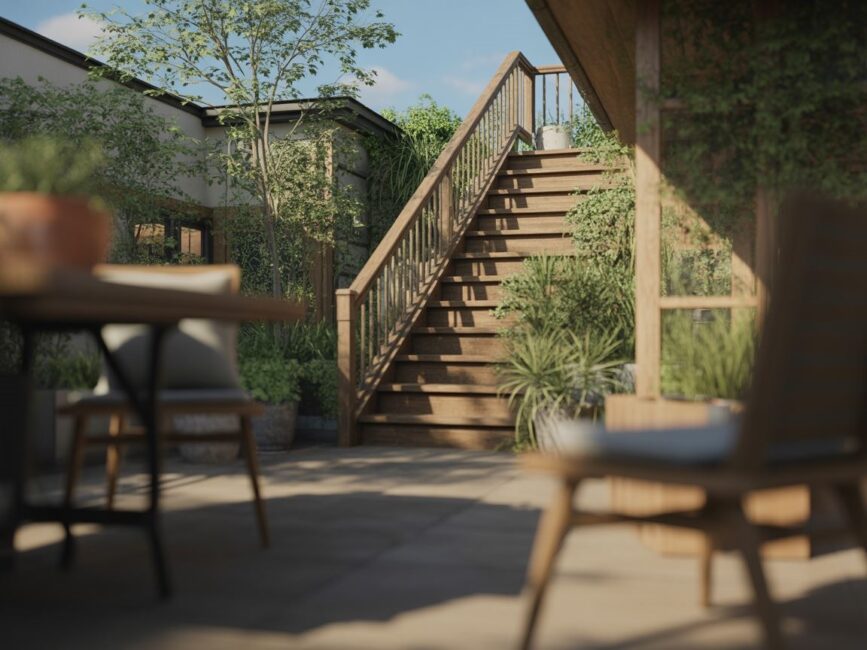 Schody zewnętrzne