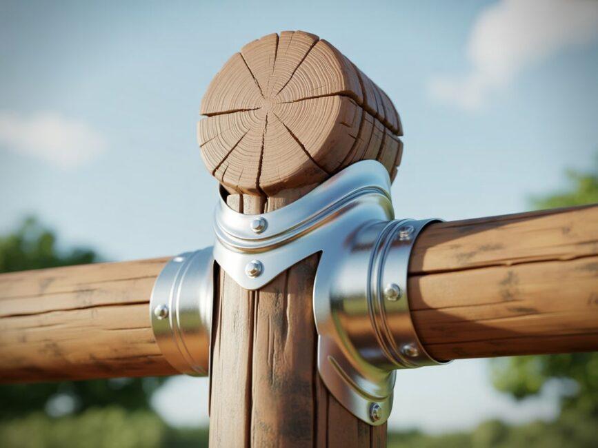 Stalowe pręty w betonie