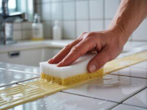 Świeży biały silikon