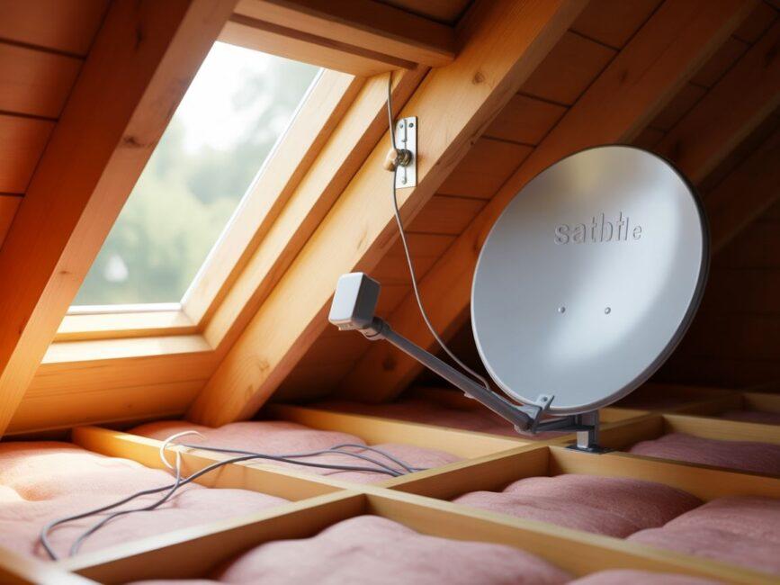 Sygnał satelitarny w domu