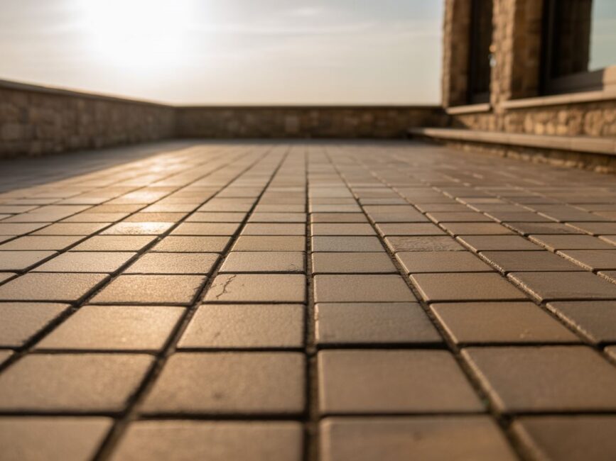 Szerokość fugi tarasowej