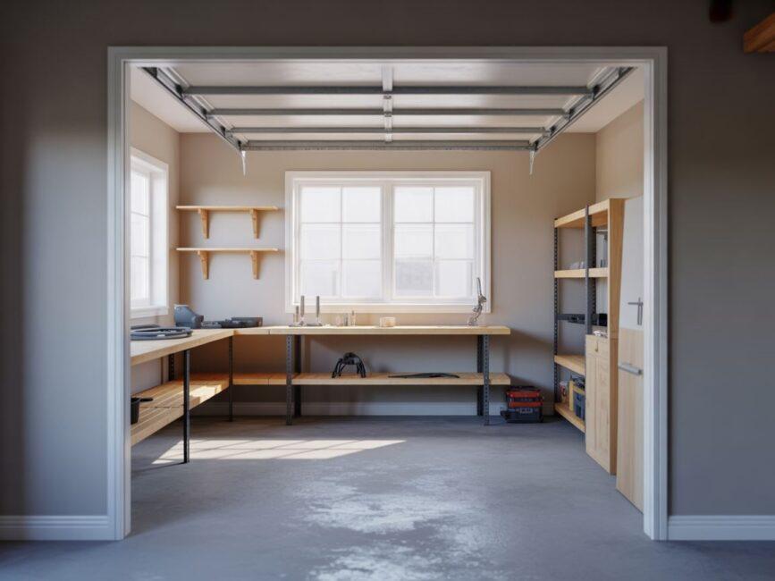 Tanie wykończenie garażu