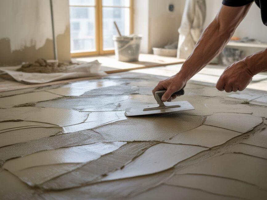 Technika aplikacji tynku