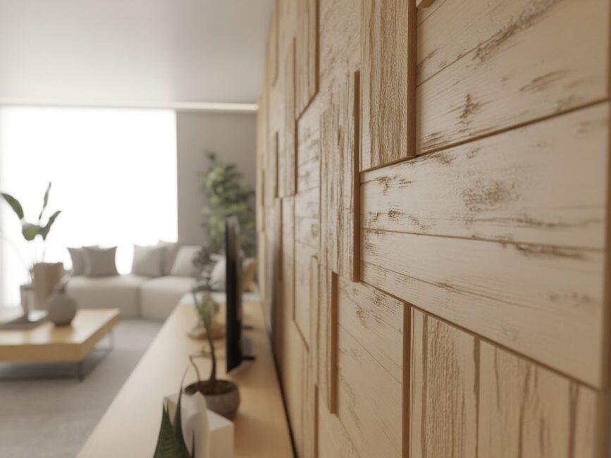 Tekstura ściany bez gładzi