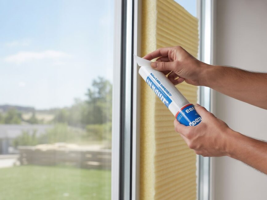 Uszczelnienie pianki okiennej