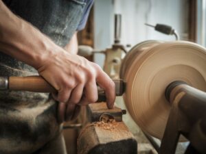 Wykonywanie drewnianych przedmiotów