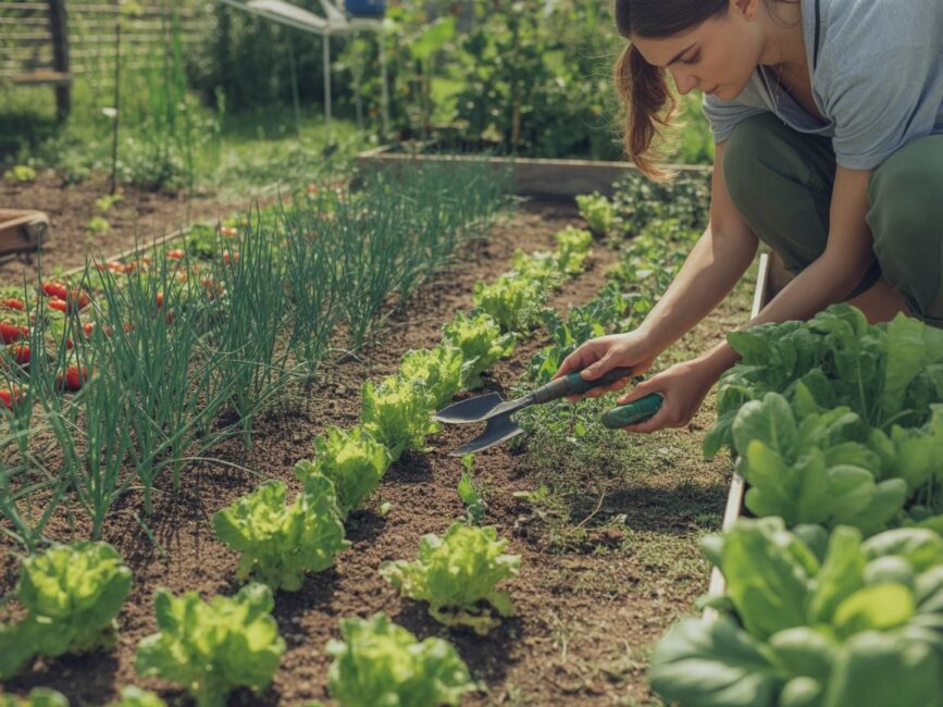 Zdrowe rośliny ogrodowe